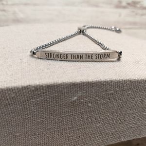 Stronger than the Storm bracelet